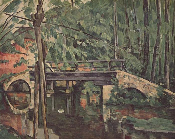 Paul Cezanne Pont de Maincy oil painting picture